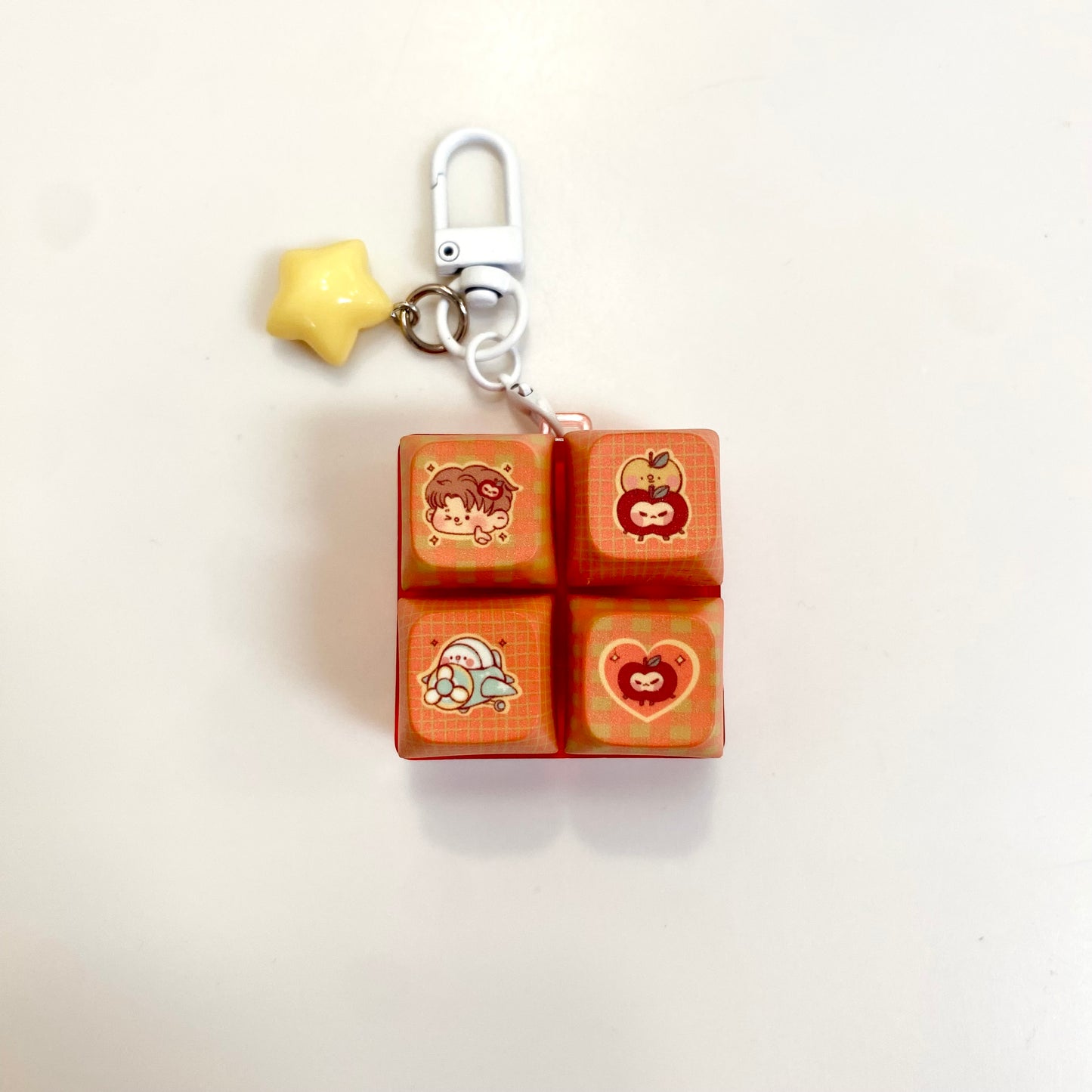 Lads keycap keychains (individuals)