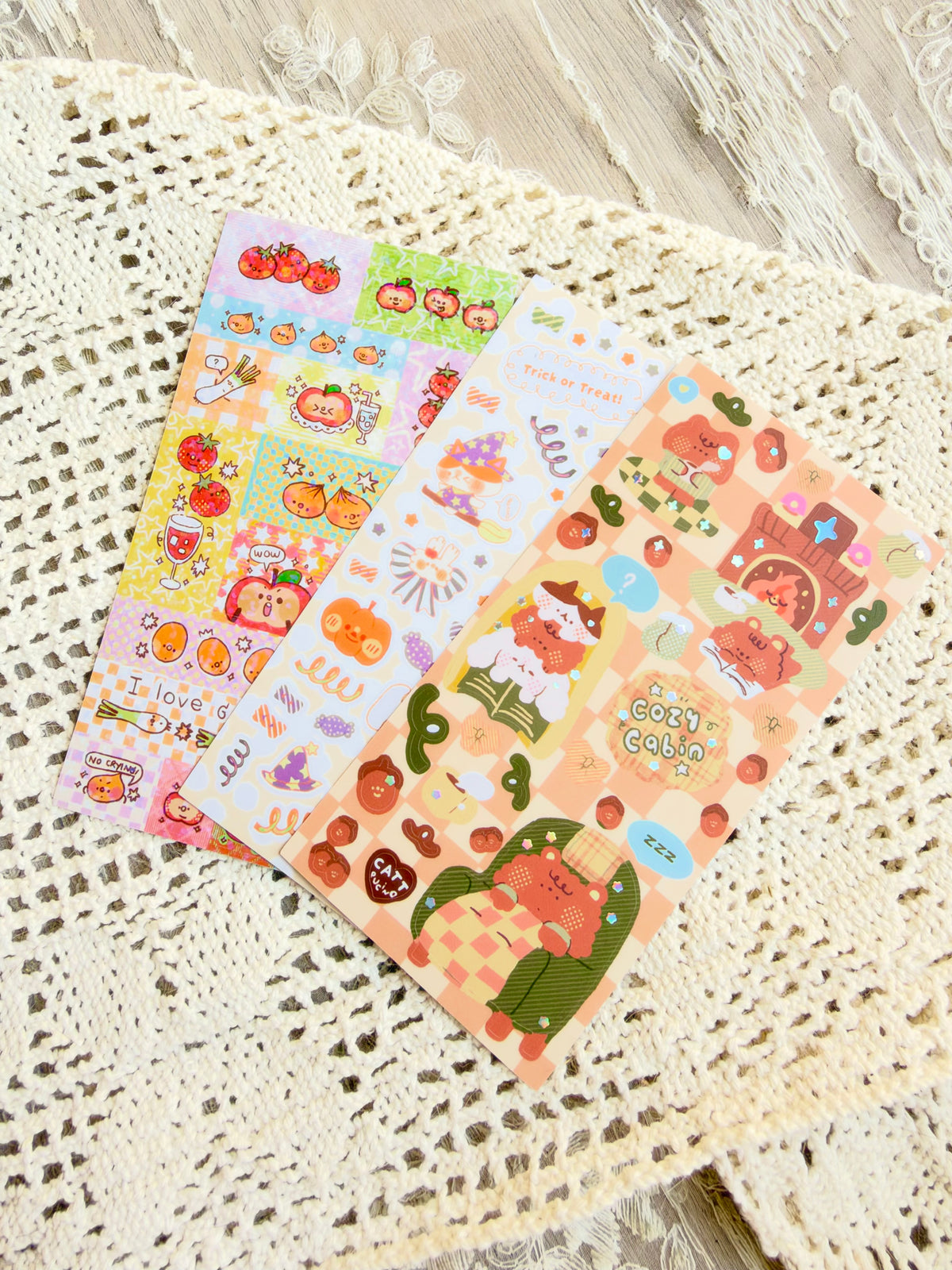 New sticker sheets
