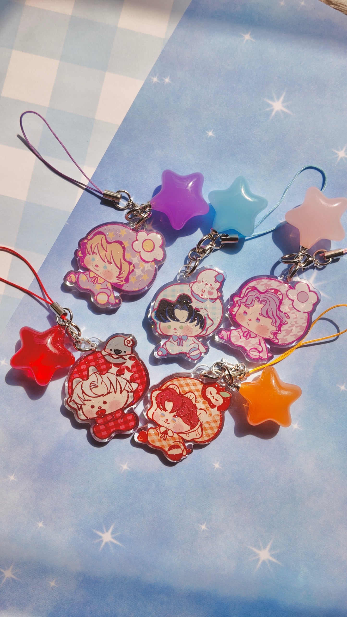 Lads baby bonnet charm