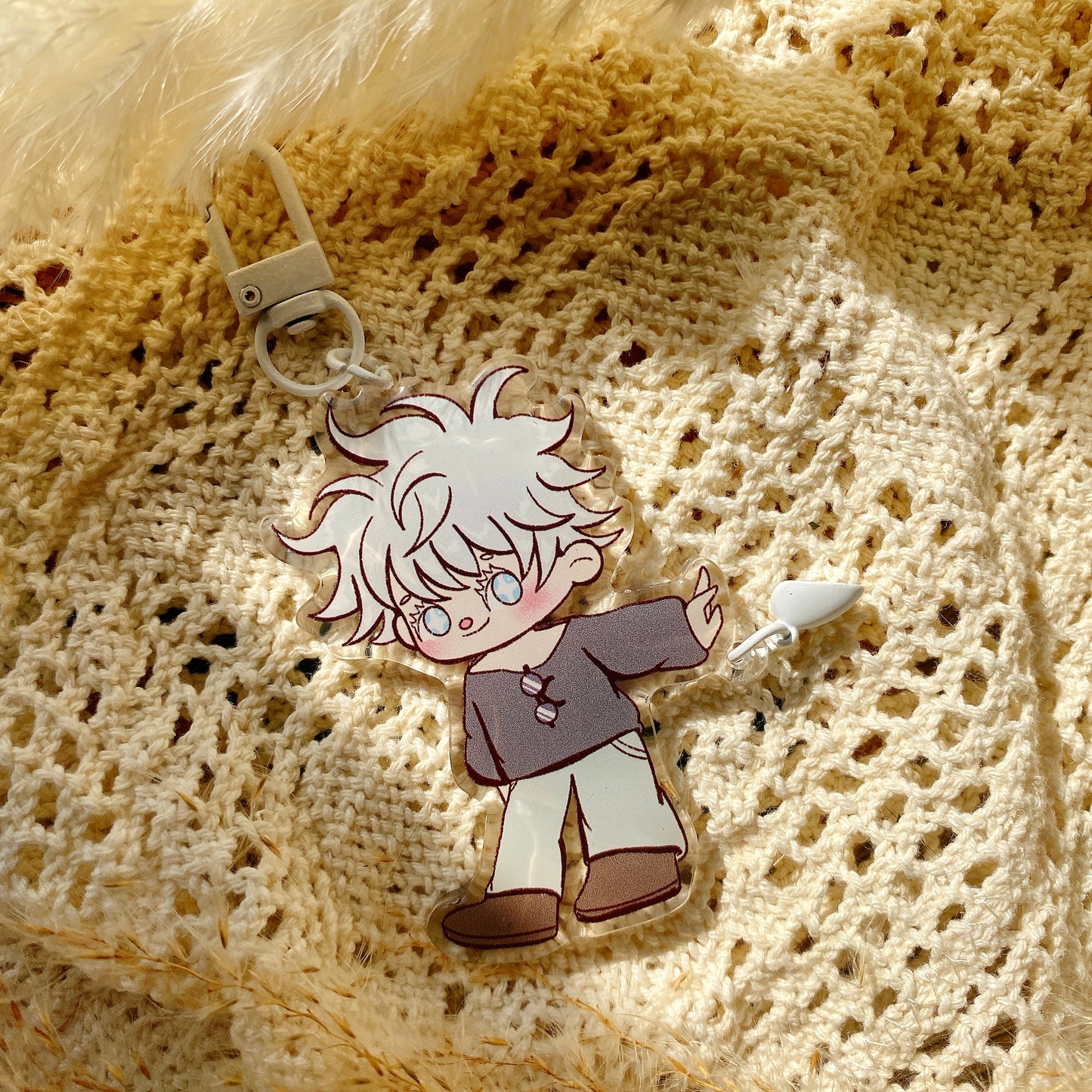 Sorcerer besties magnetic keychain (sold in pairs)