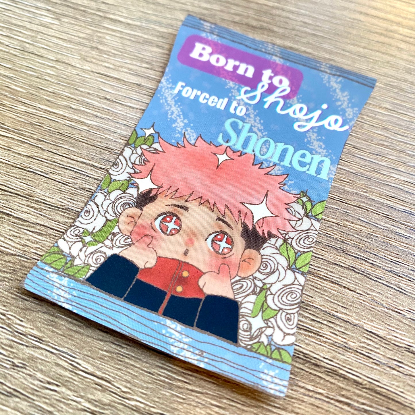born to shojo, forced to shonen sorcerer stickers