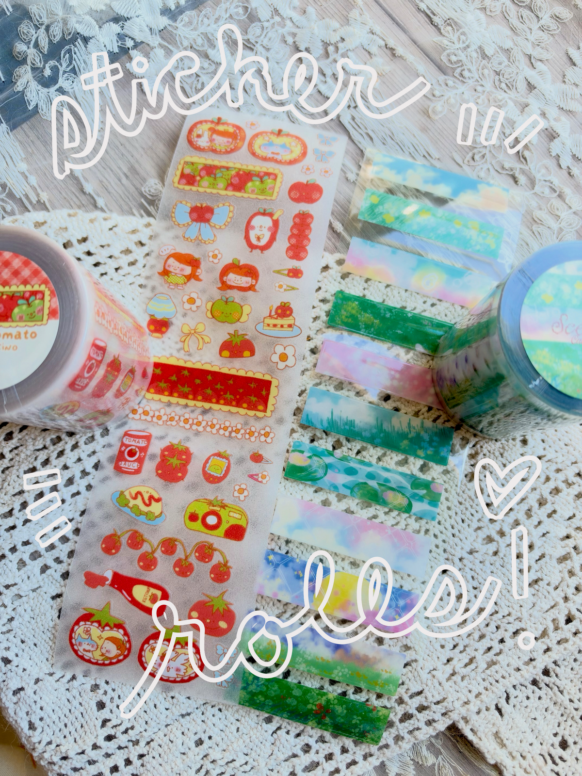 Sticker PET Tape 5 meter long