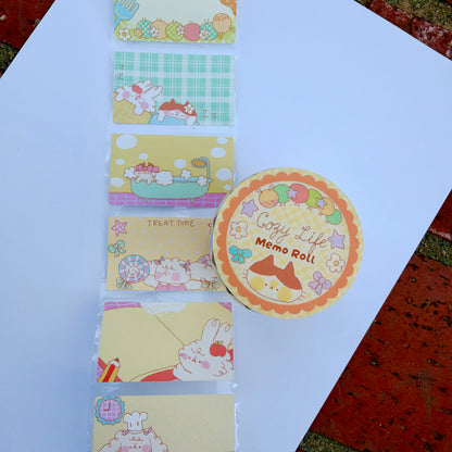Writable memo tape