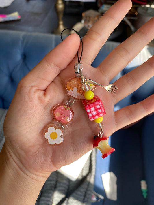 Caleb Apple phone charm