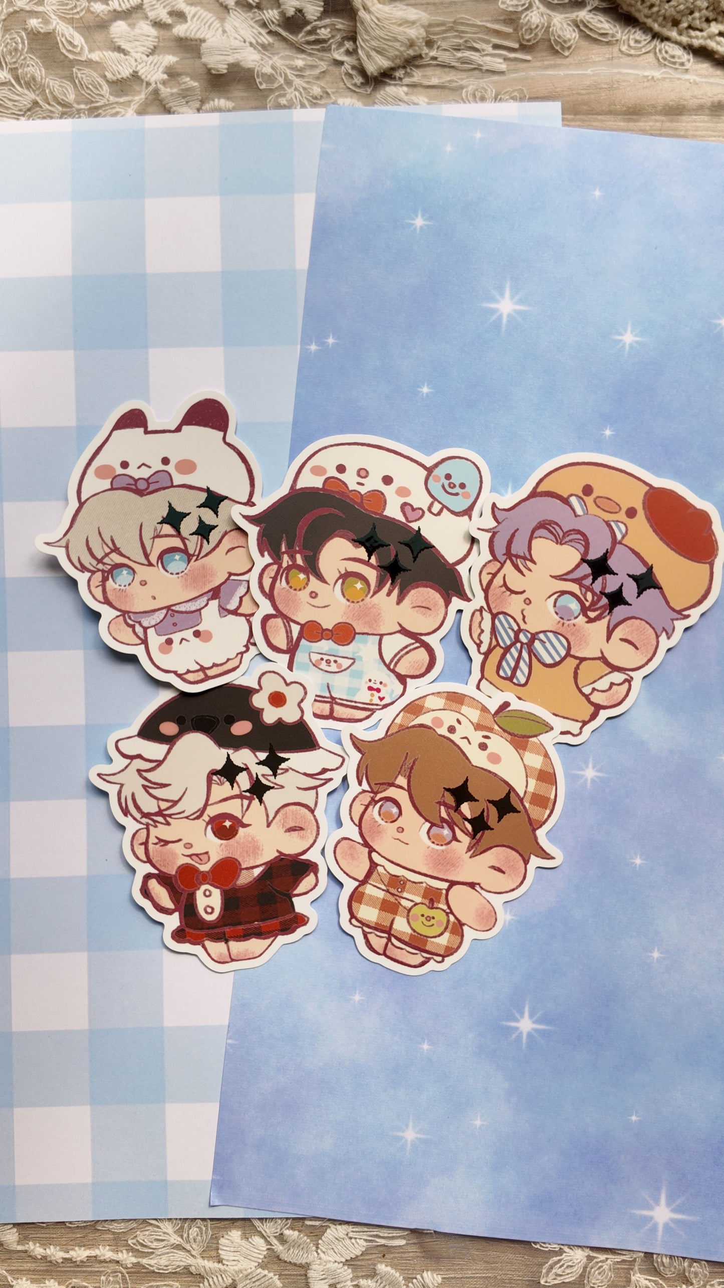 Lads toddler stickers