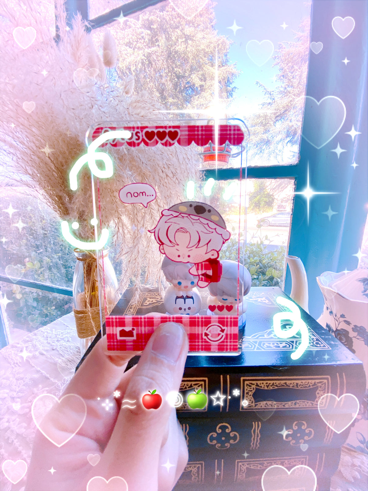 Lads new clear nom cards
