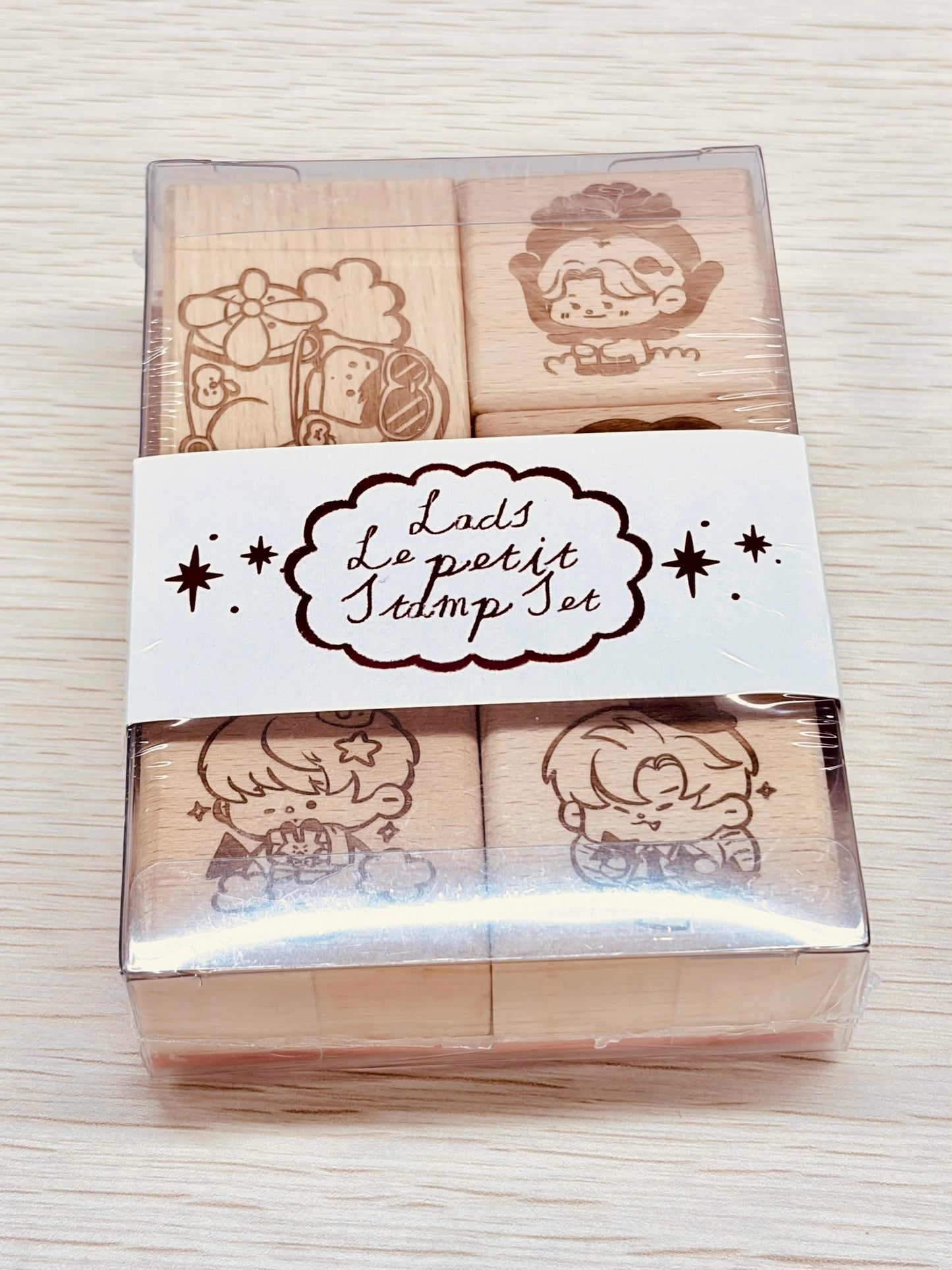 PREORDER Lads le petit stamp set