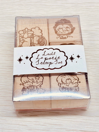 PREORDER Lads le petit stamp set