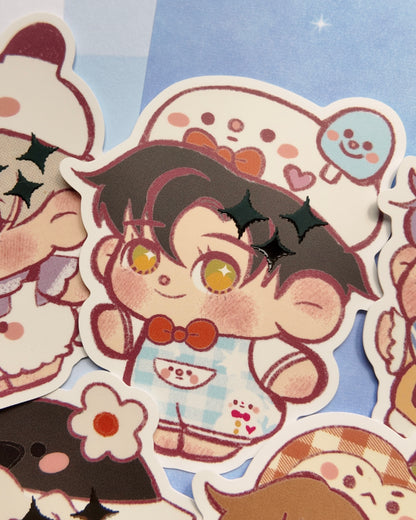 Lads toddler stickers