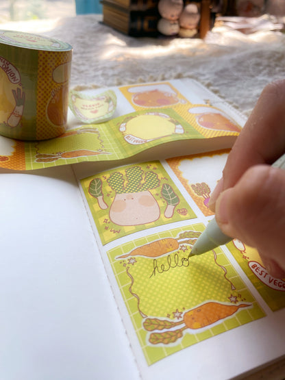 Sticky memo roll