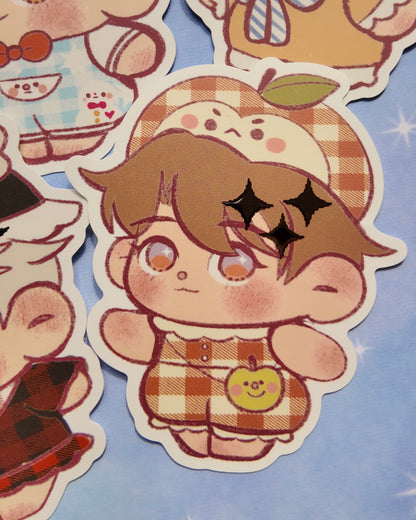 Lads toddler stickers