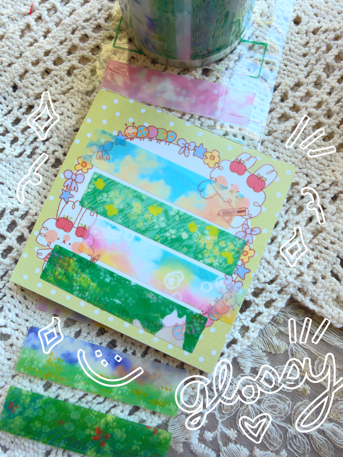 Sticker PET Tape 5 meter long