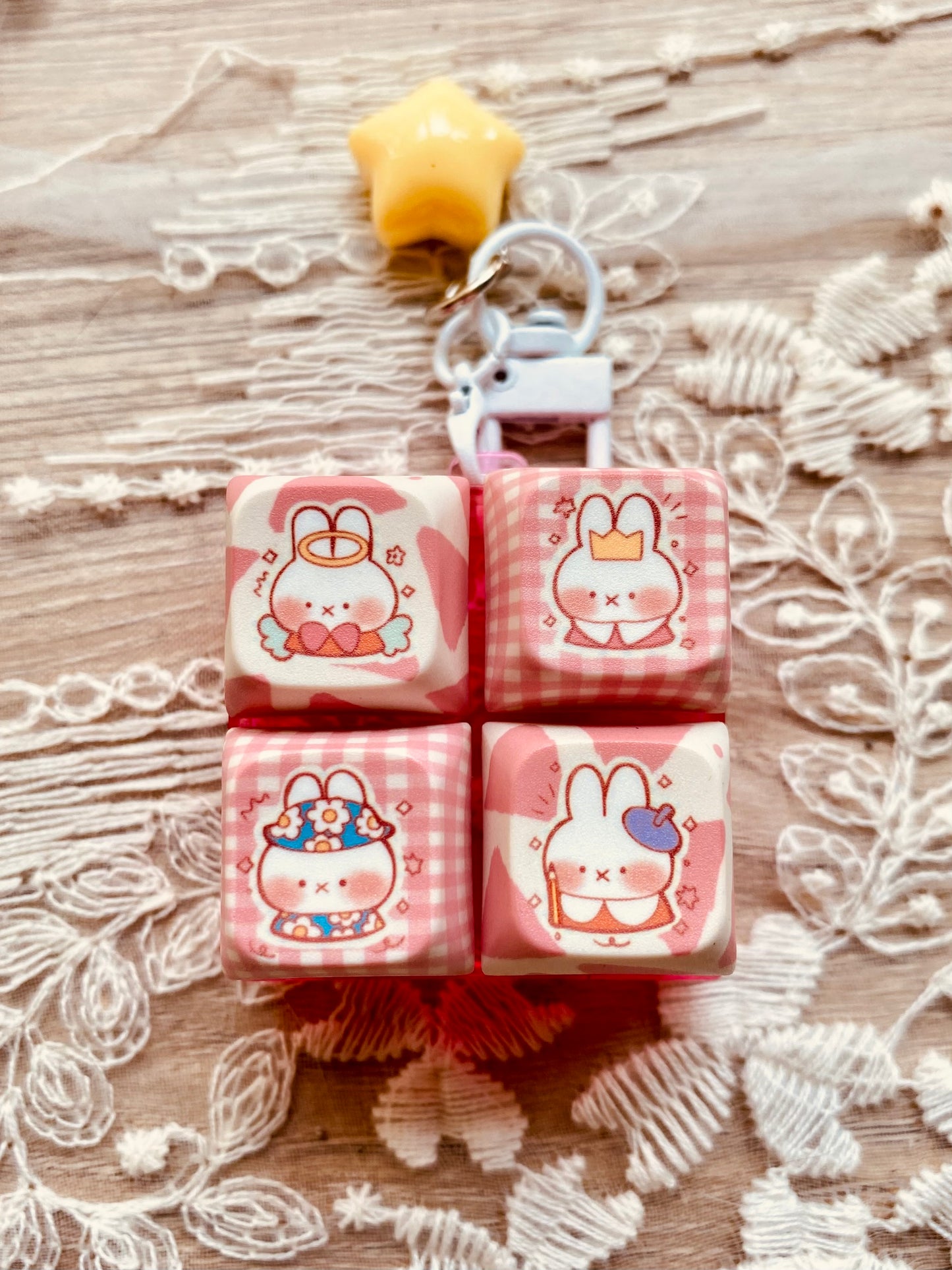 Miffy clicker keychain