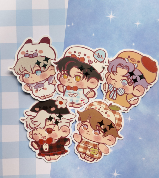 Lads toddler stickers