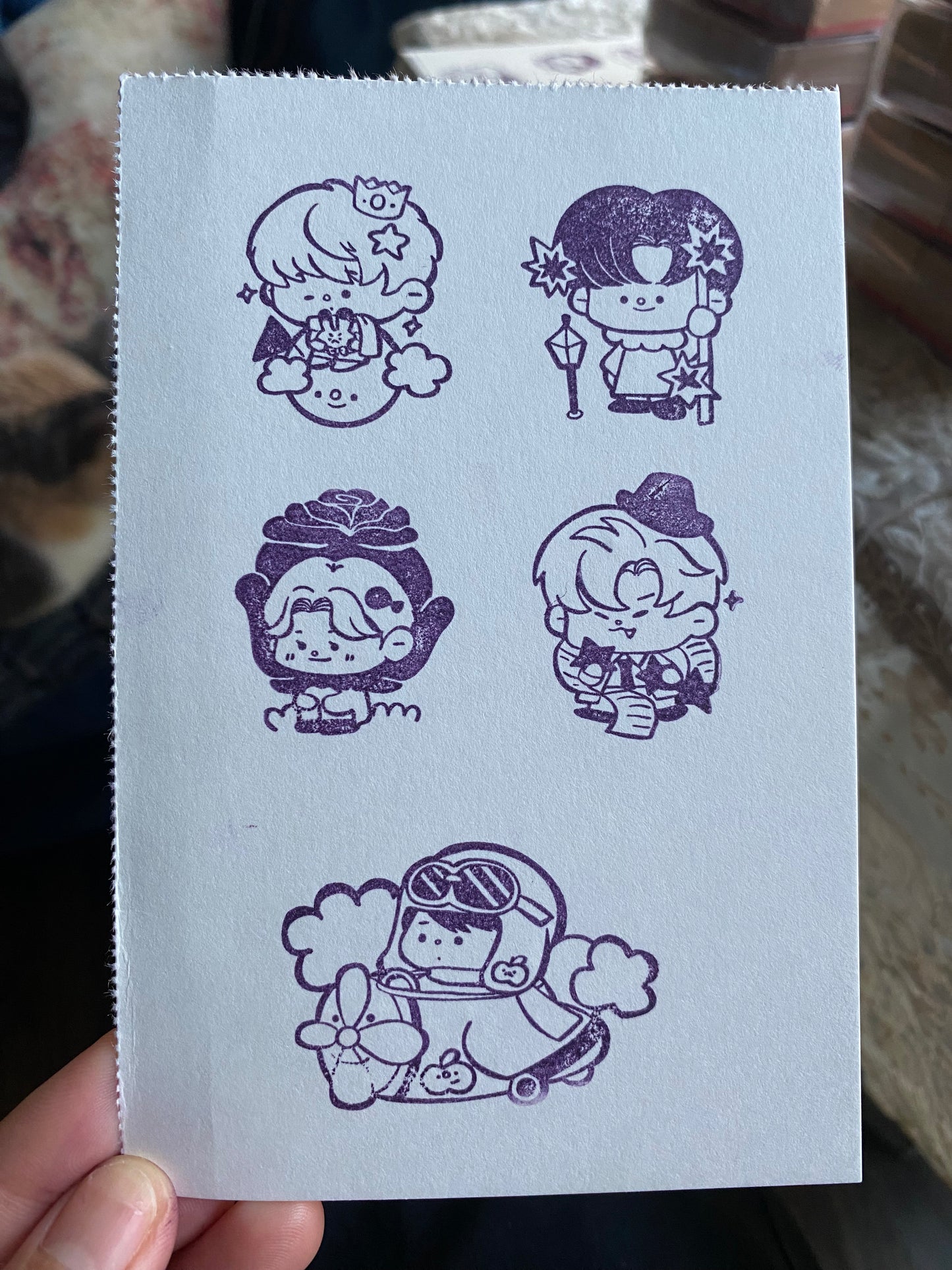 Lads le petit stamp set