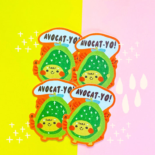 avocado sticker