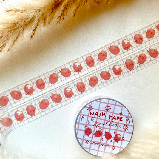Eggcellent washi tape