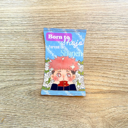 born to shojo, forced to shonen sorcerer stickers