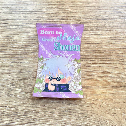 born to shojo, forced to shonen sorcerer stickers