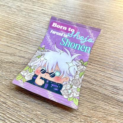 born to shojo, forced to shonen sorcerer stickers